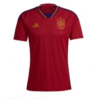 Camisa de Futebol Espanha Equipamento Principal Mundo 2022 Manga Curta